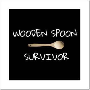 Wooden spoon survivor Posters and Art